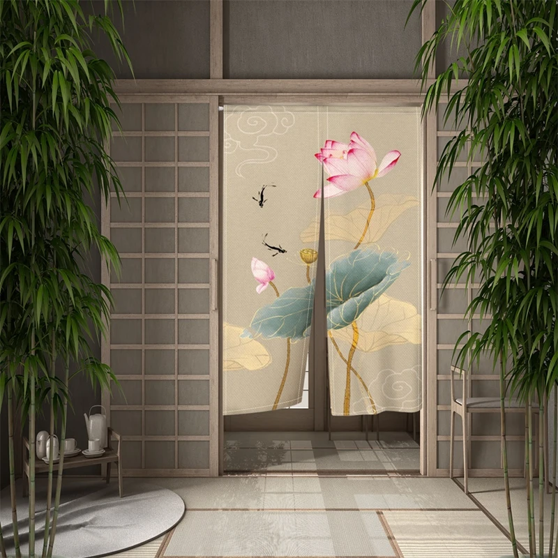 Noren Curtain Doorway - 일본 Noren 출입구 중국 전통 그림