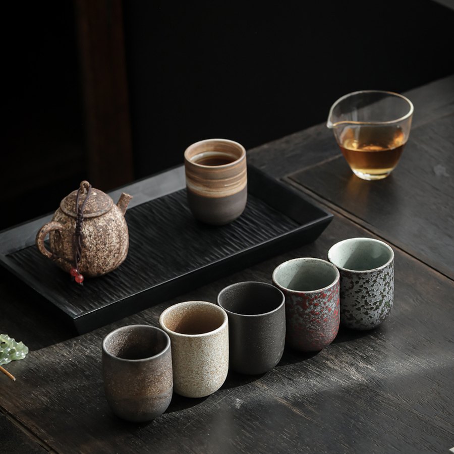 새로운 빈티지 도자기 컵 일본 석기 도자기 130ml  - Lifestyle Of Japanese 리뷰 및 가격