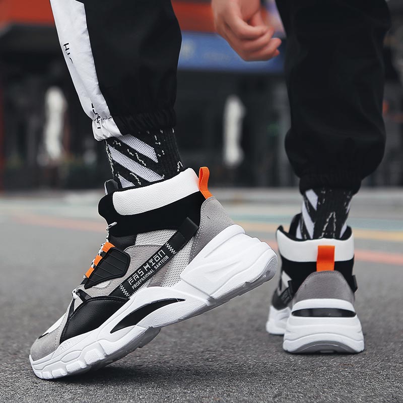 높은 최고 남성 스포츠 신발 통기성 메쉬 운동화 높은  - Japanese Lifestyle Shoes 리뷰 및 가격