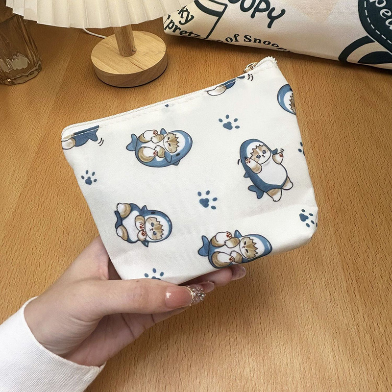 일본 스타일 모푸샌드 상어 고양이 화장품 가방 만화 캔 - Japanese Lifestyle Goods 리뷰 및 가격