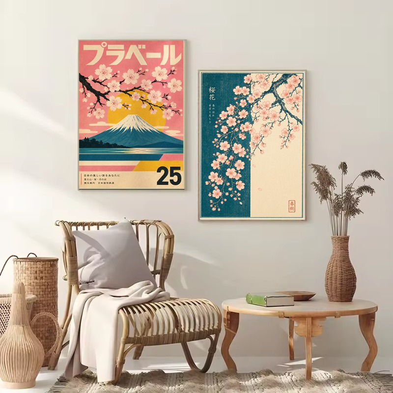 빈티지 미니멀리스트 일본 전통 문화 인형 스시 사쿠라  - Japanese Lifestyle And Culture 리뷰 및 가격